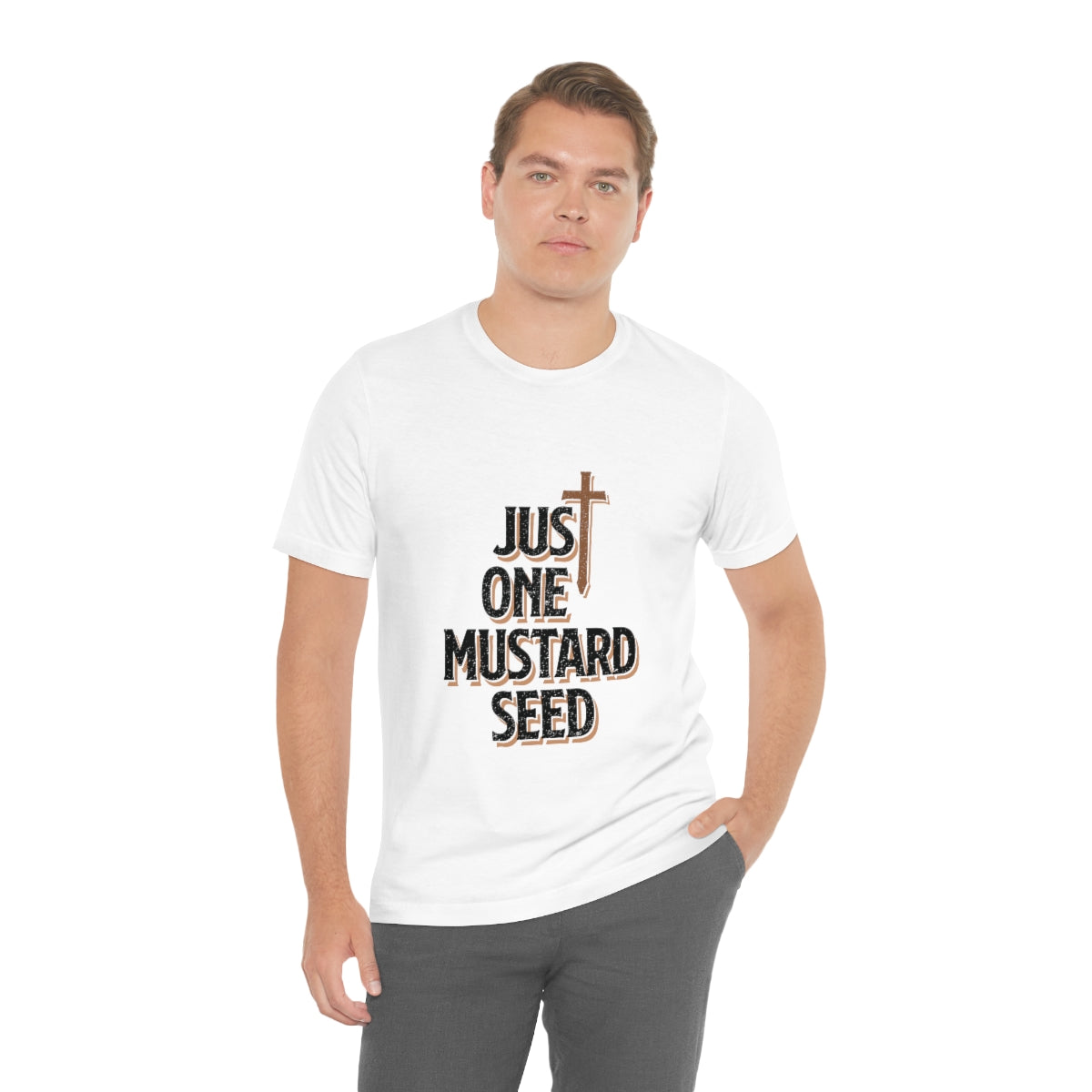 Just One Mustard Seed - Unisex Jersey Short Sleeve Tee