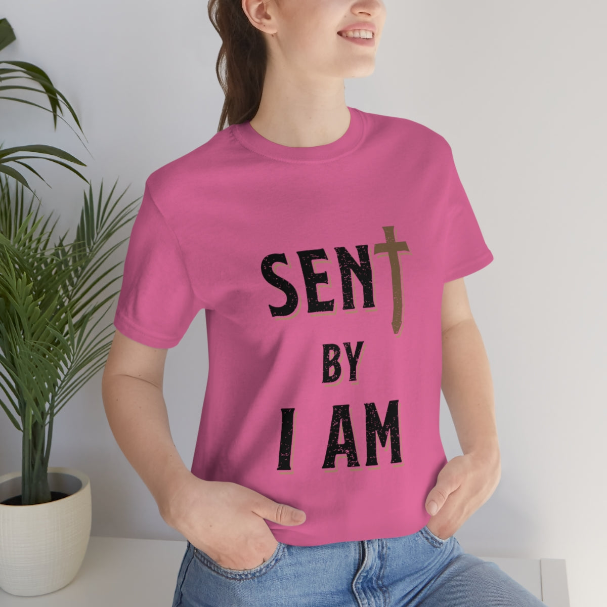 Sent By I Am - Unisex Jersey Short Sleeve Tee