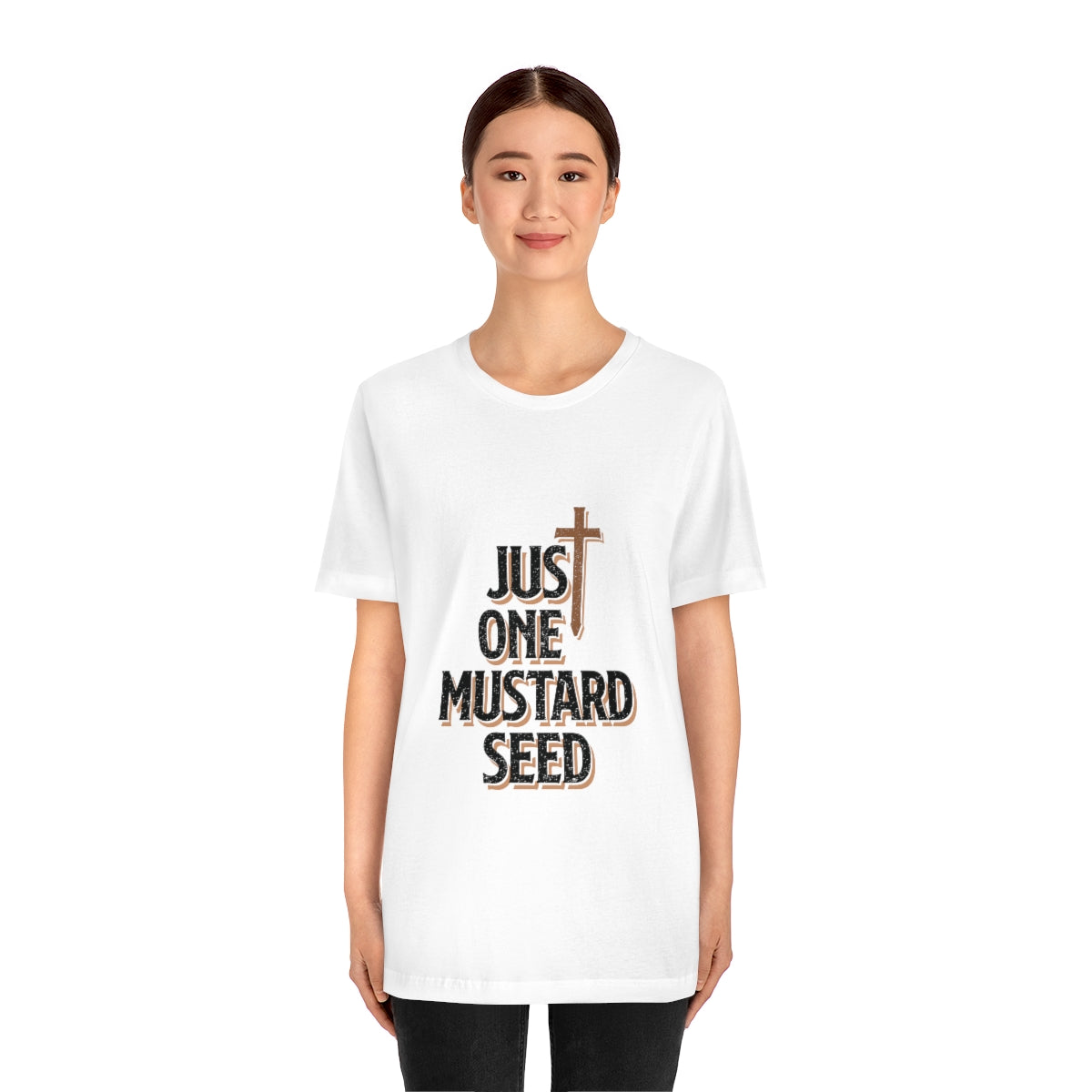 Just One Mustard Seed - Unisex Jersey Short Sleeve Tee