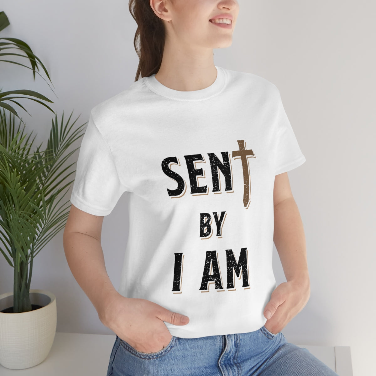 Sent By I Am - Unisex Jersey Short Sleeve Tee