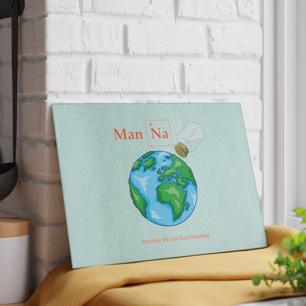 Man Na - Glass Cutting Board