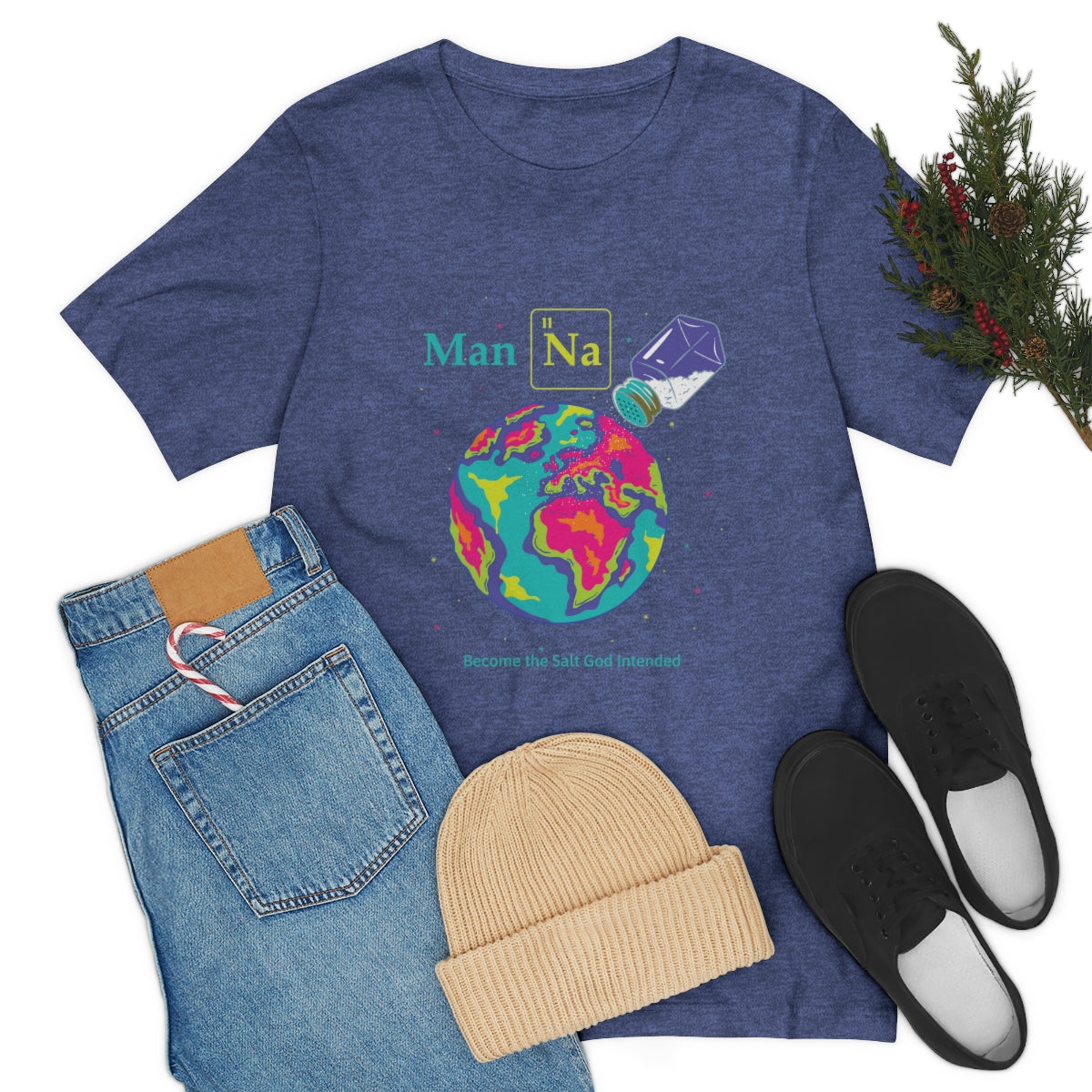 Man Na - Neon II - Unisex Jersey Short Sleeve Tee