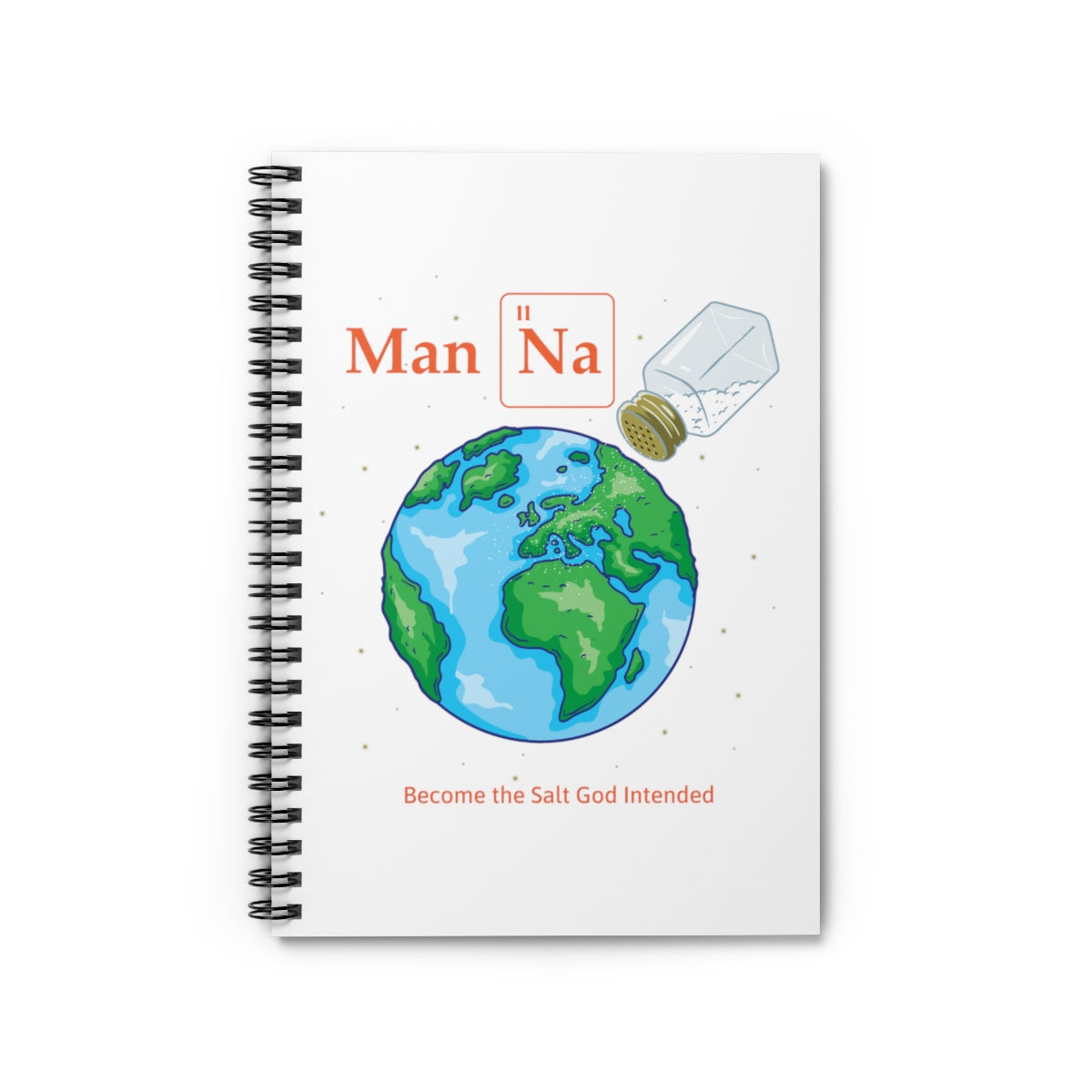 Man Na - Spiral Notebook - Ruled Line