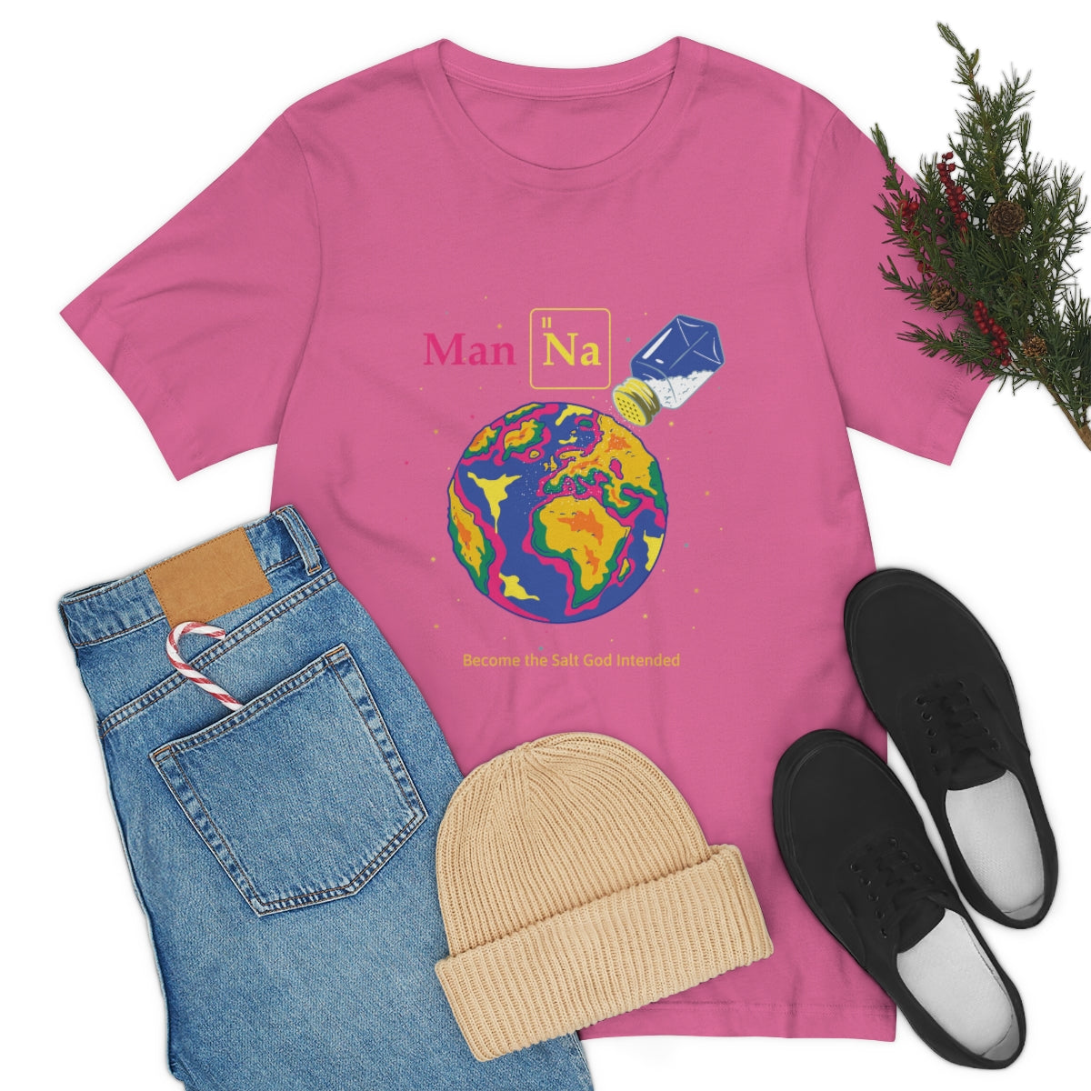 Neon Man Na!!! - Unisex Jersey Short Sleeve Tee