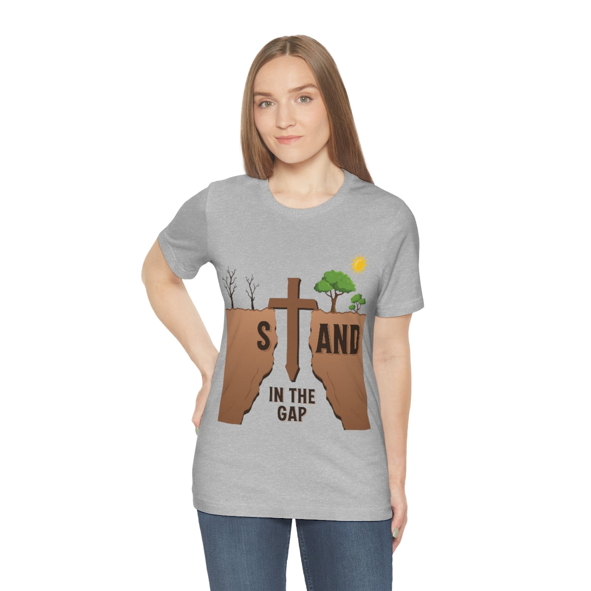 Stand in the Gap - Unisex Jersey Short Sleeve Tee