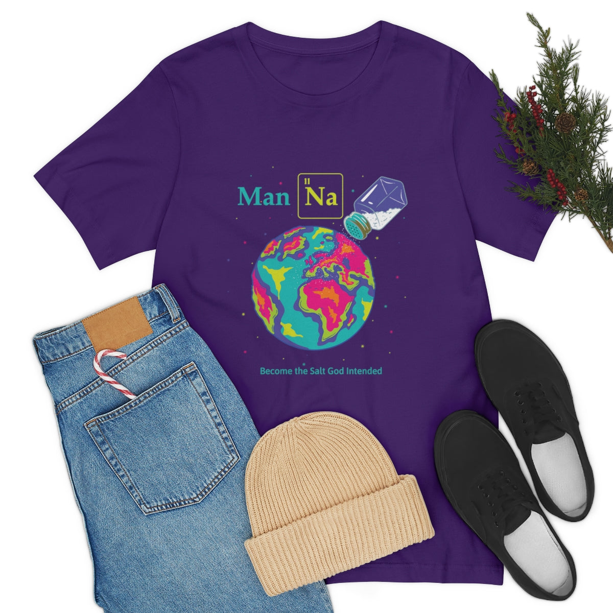 Man Na - Neon II - Unisex Jersey Short Sleeve Tee