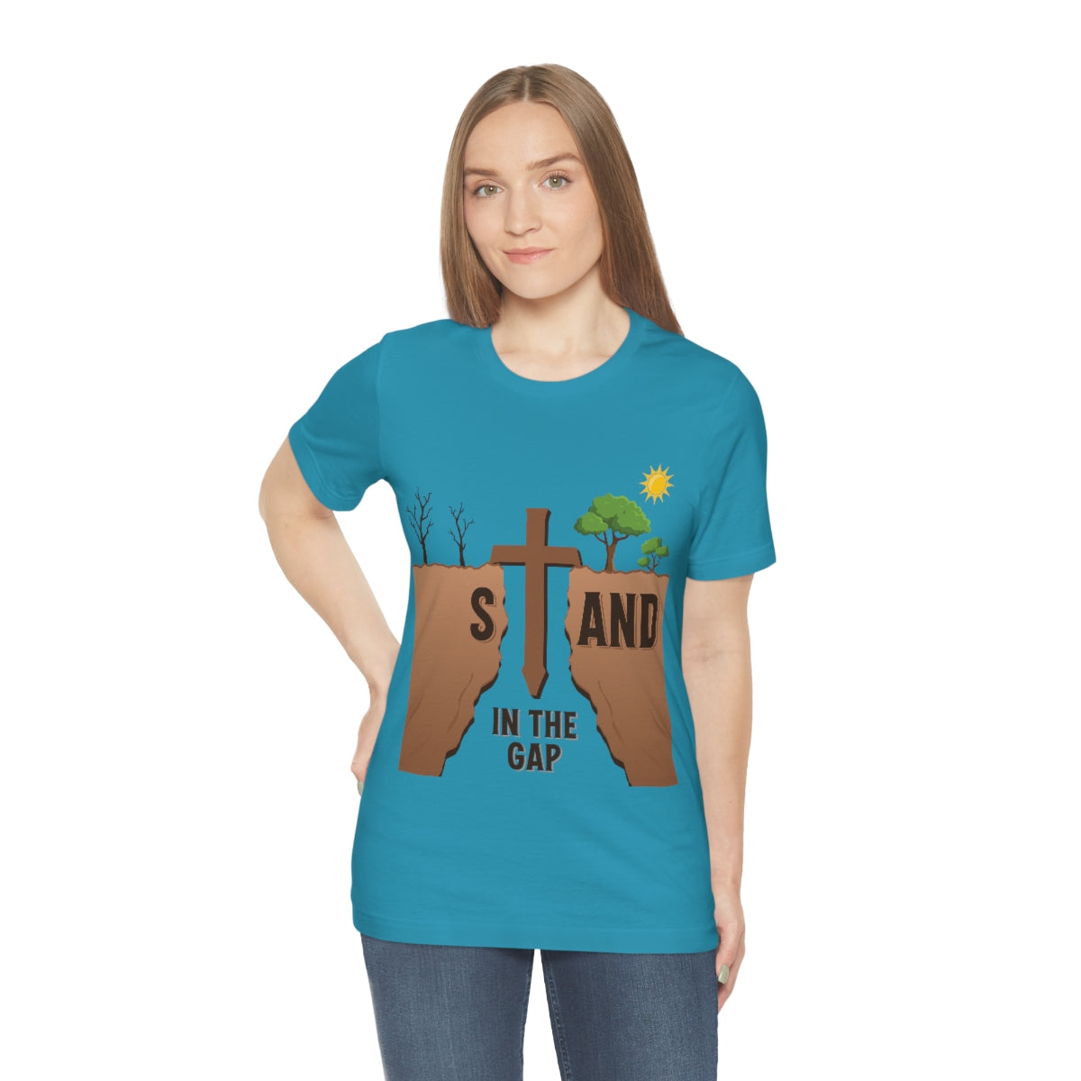 Stand in the Gap - Unisex Jersey Short Sleeve Tee
