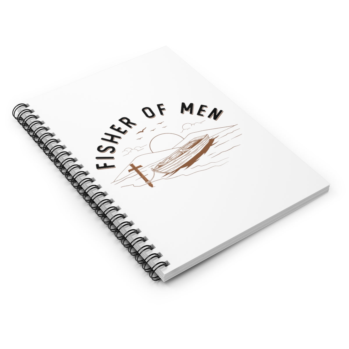 Fisher of Men - Spiral Notebook - Ruled Line
