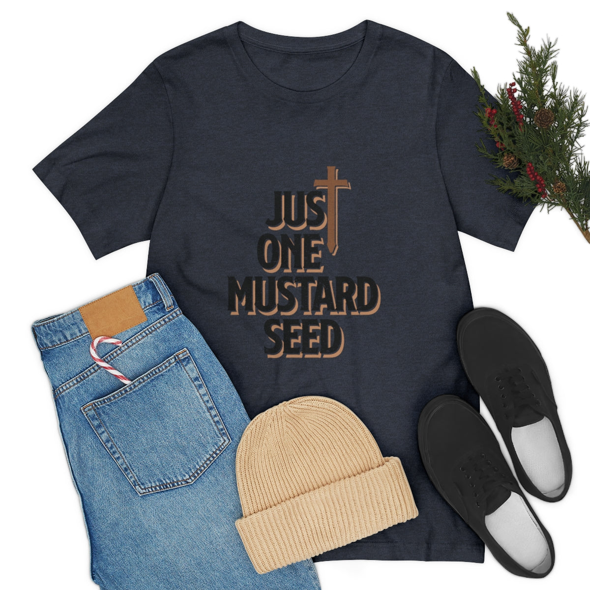 Just One Mustard Seed - Unisex Jersey Short Sleeve Tee