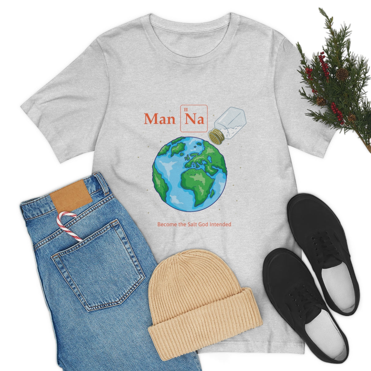 Man Na Unisex Jersey Short Sleeve Tee