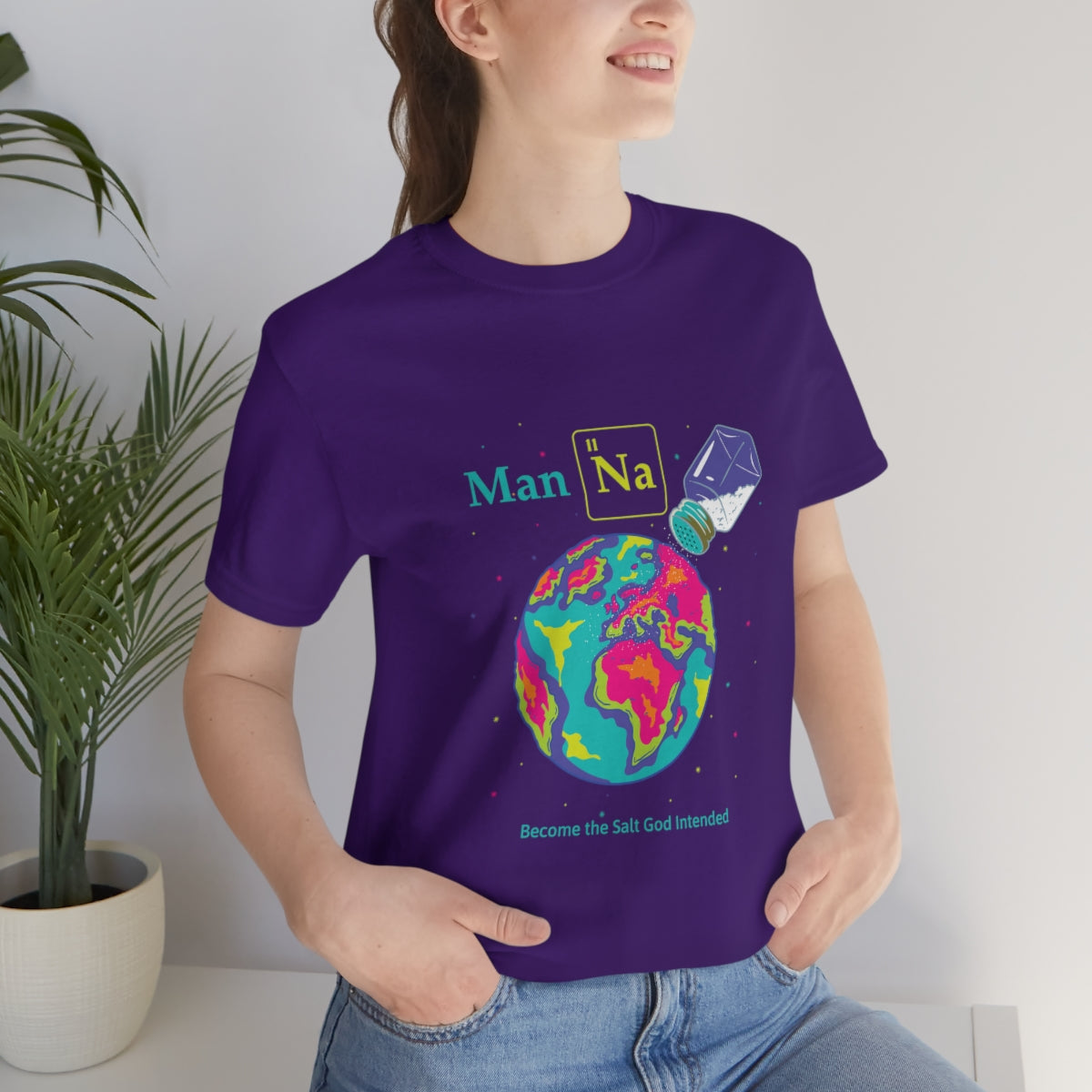 Man Na - Neon II - Unisex Jersey Short Sleeve Tee