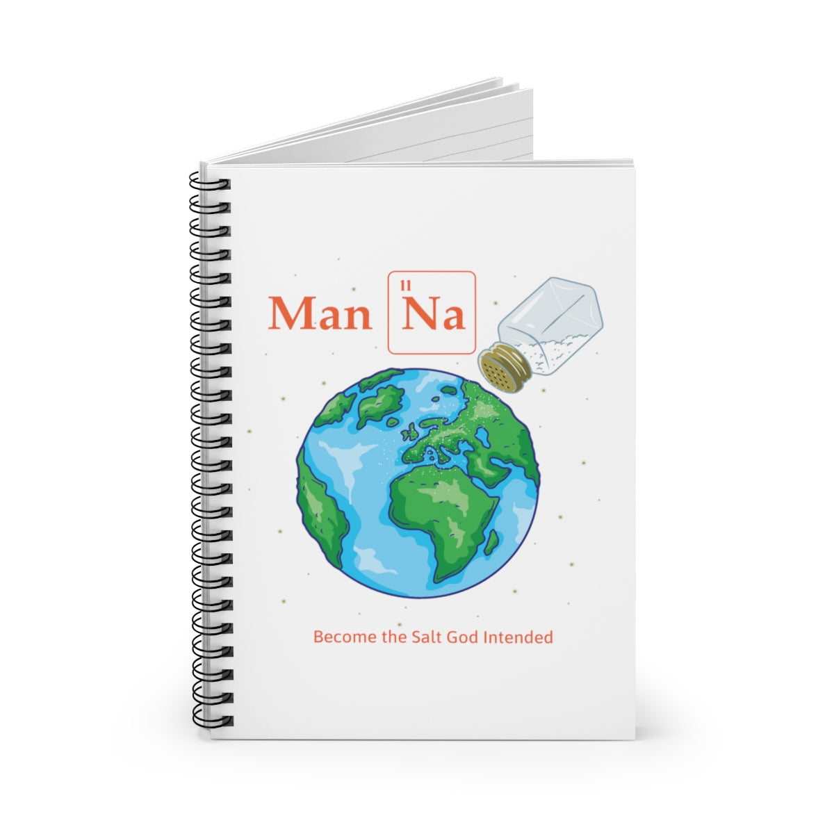 Man Na - Spiral Notebook - Ruled Line