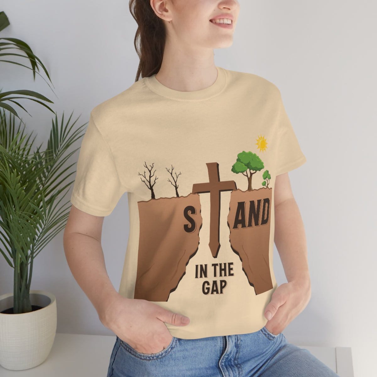 Stand in the Gap - Unisex Jersey Short Sleeve Tee