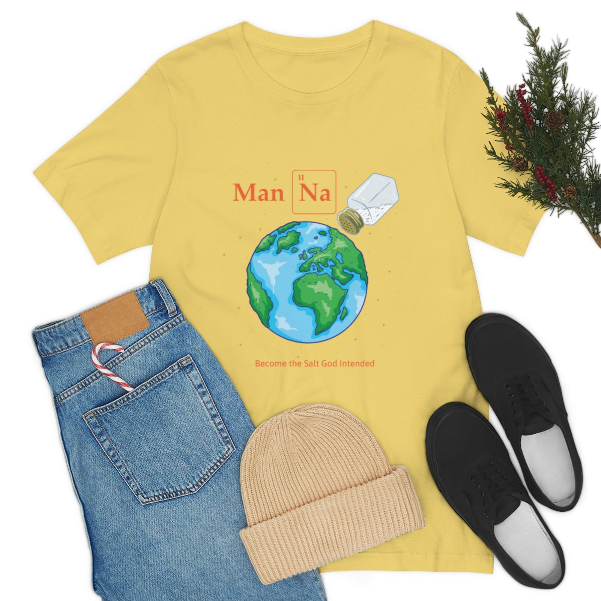Man Na Unisex Jersey Short Sleeve Tee