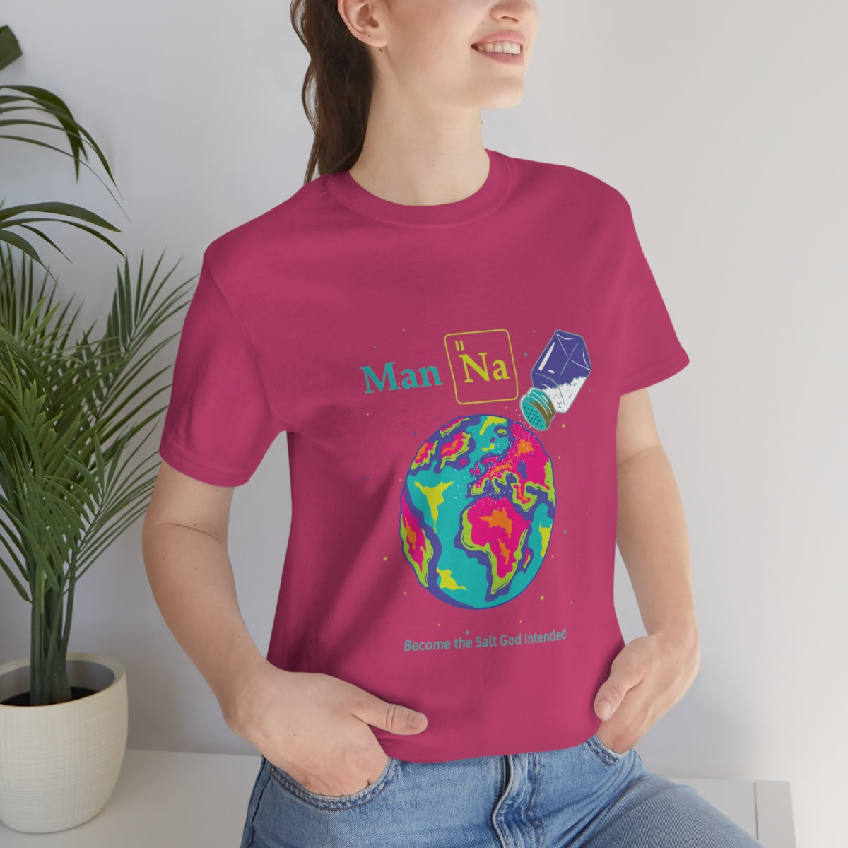 Man Na - Neon II - Unisex Jersey Short Sleeve Tee