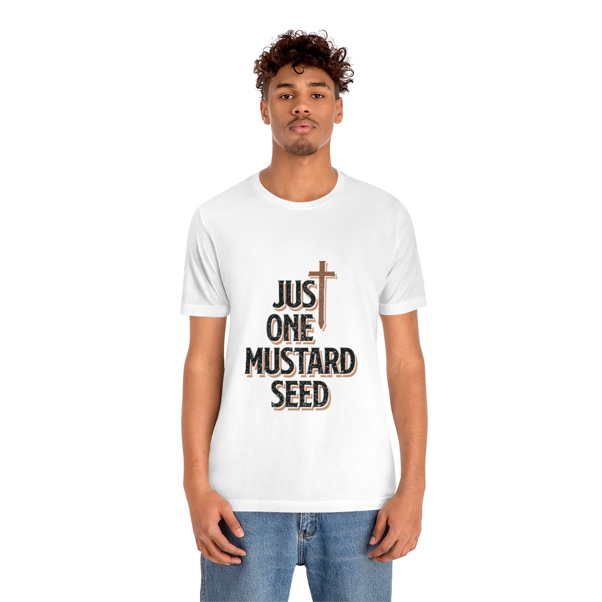 Just One Mustard Seed - Unisex Jersey Short Sleeve Tee