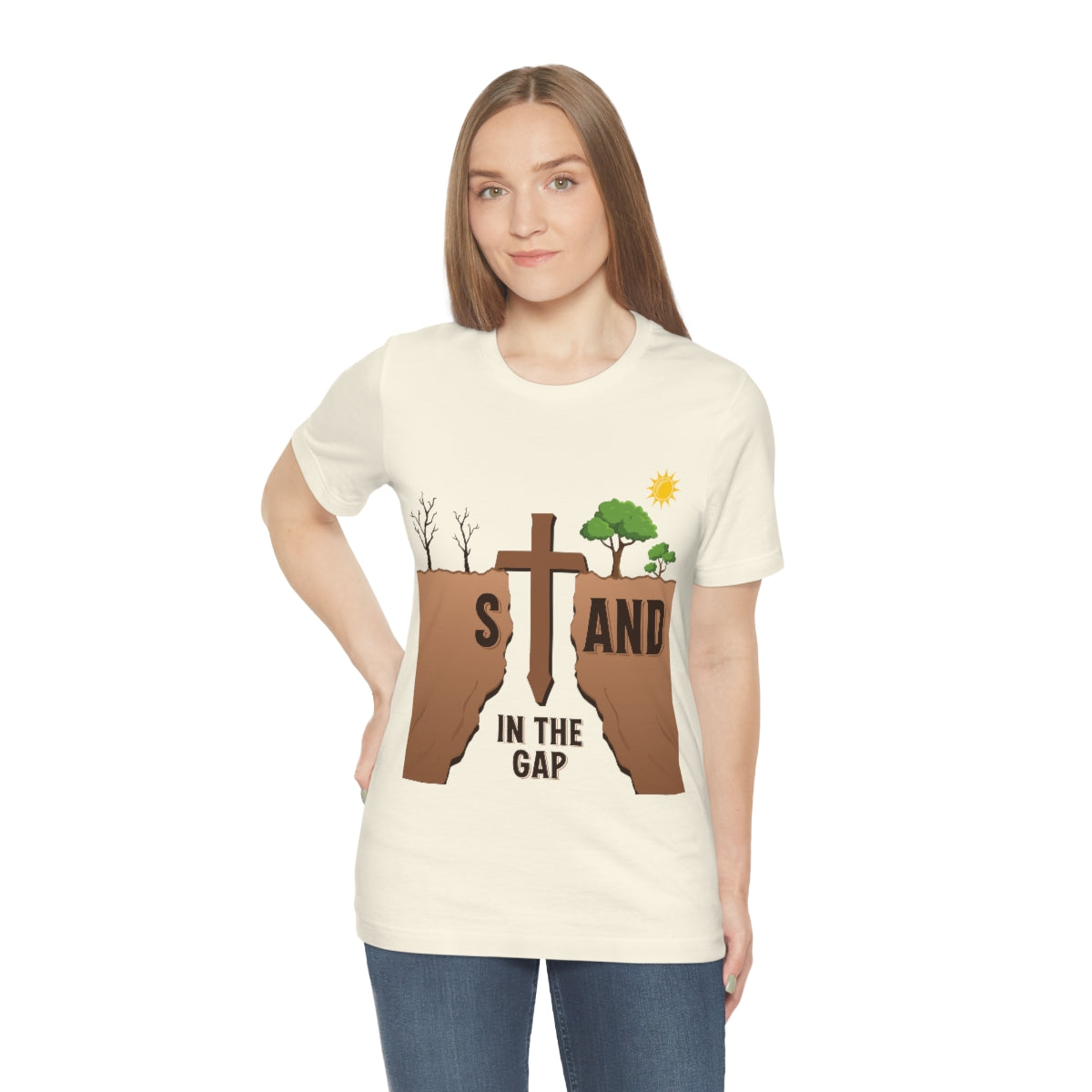 Stand in the Gap - Unisex Jersey Short Sleeve Tee