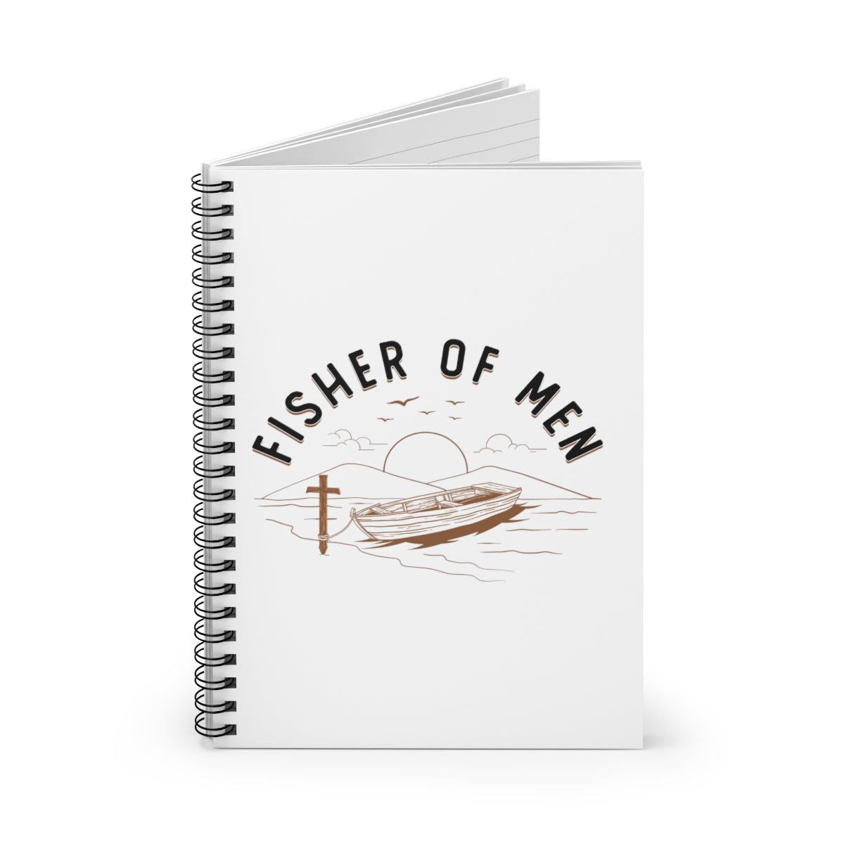 Fisher of Men - Spiral Notebook - Ruled Line