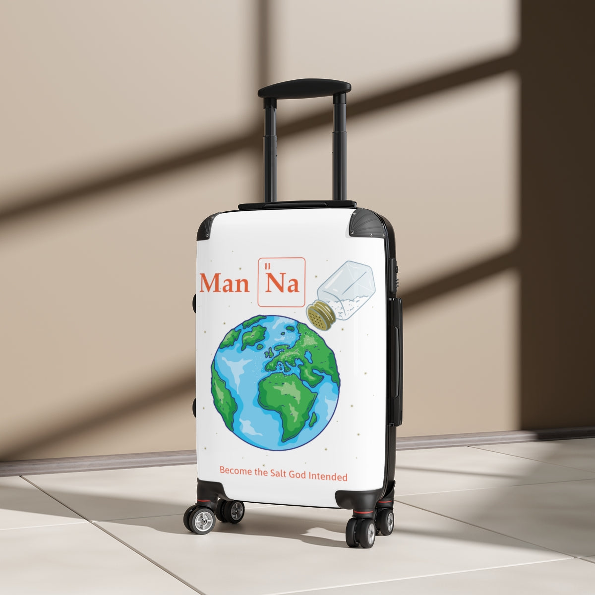 Man Na Suitcase