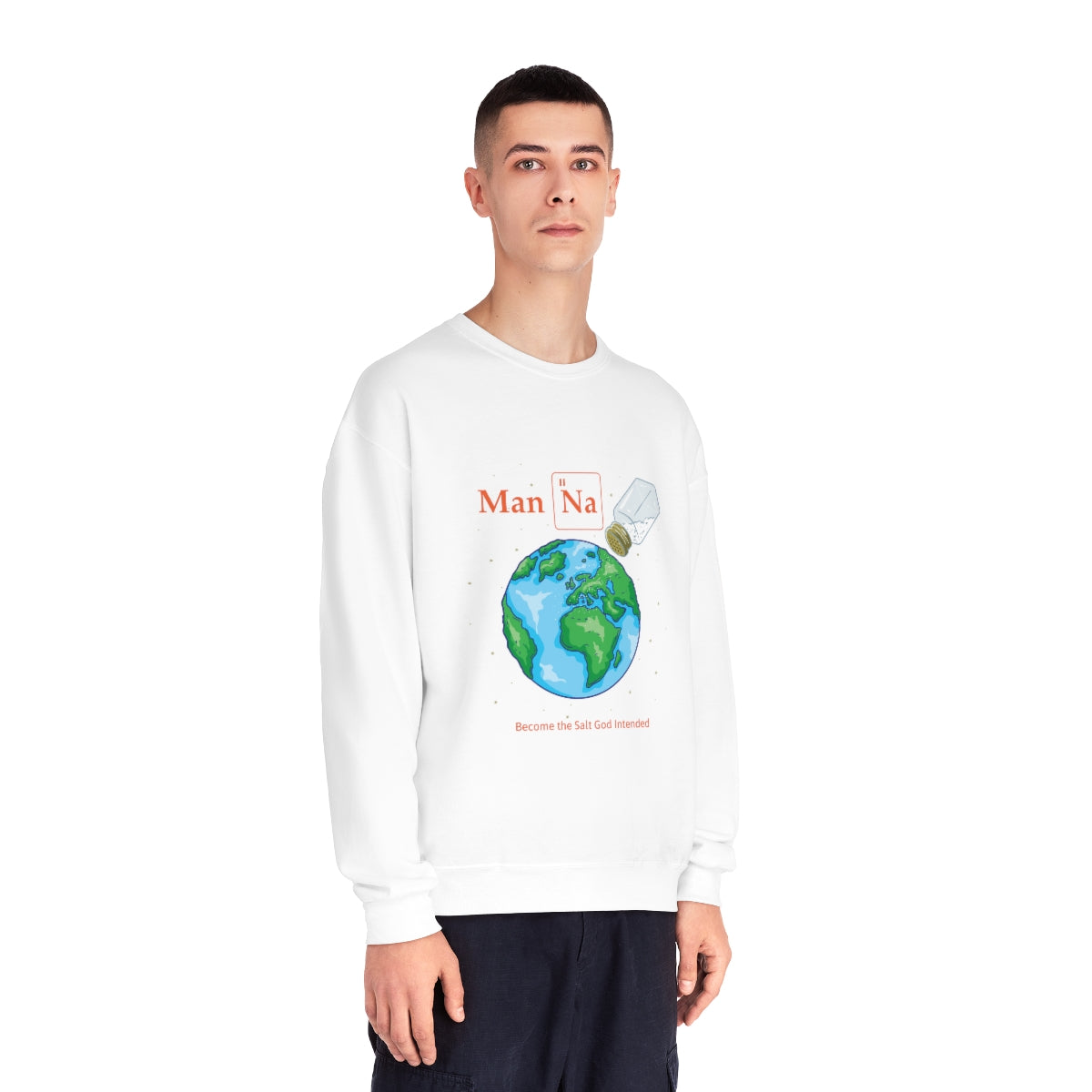 Love Is - Man Na - Unisex NuBlend® Crewneck Sweatshirt