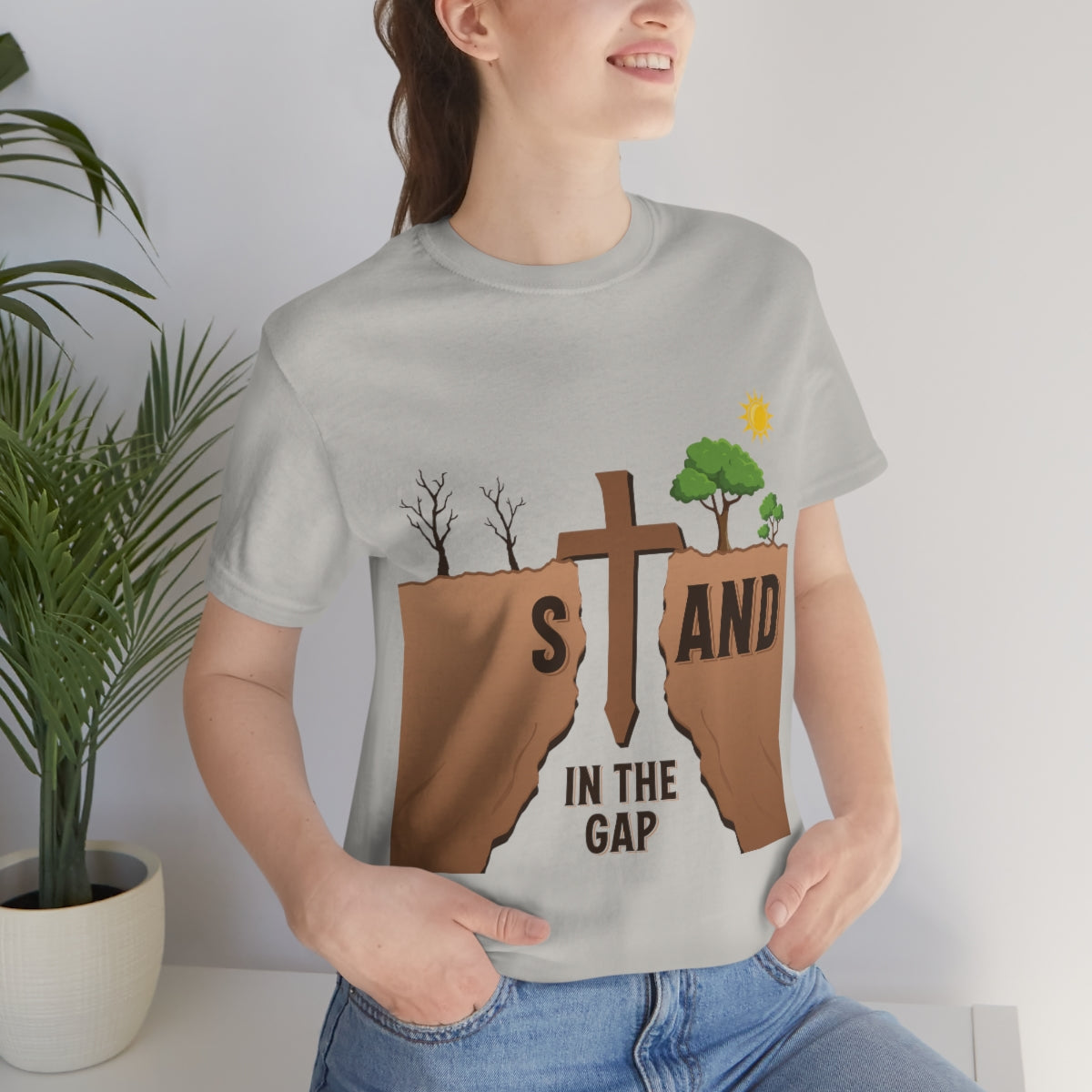 Stand in the Gap - Unisex Jersey Short Sleeve Tee