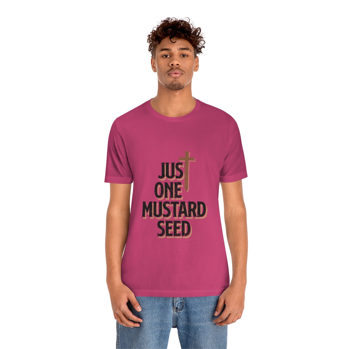 Just One Mustard Seed - Unisex Jersey Short Sleeve Tee