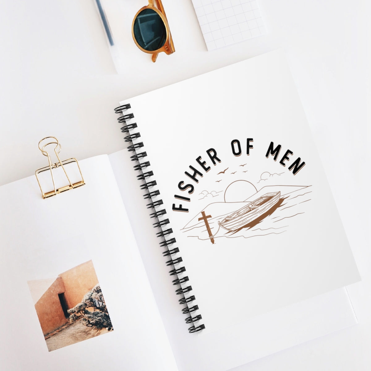 Fisher of Men - Spiral Notebook - Ruled Line