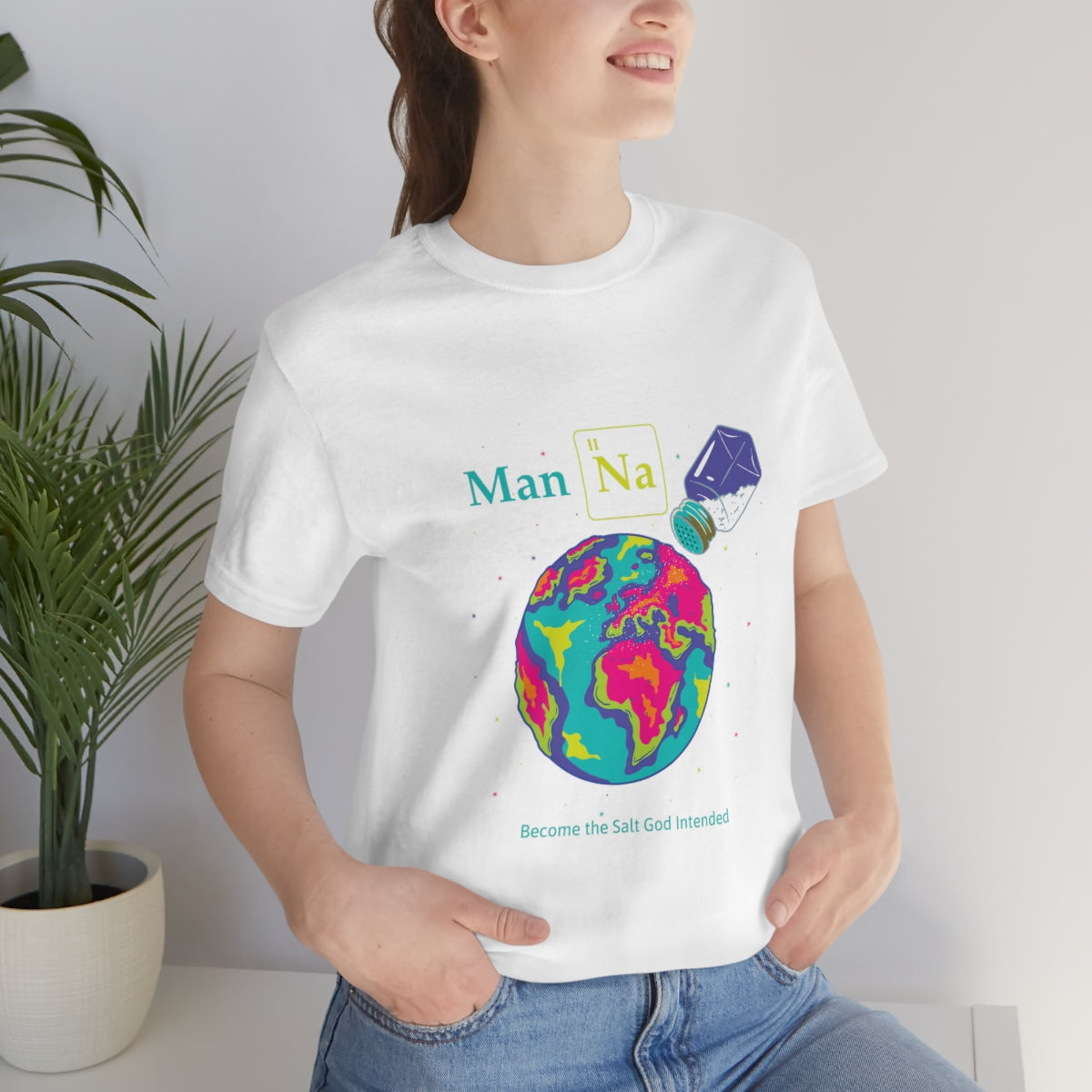 Man Na - Neon II - Unisex Jersey Short Sleeve Tee