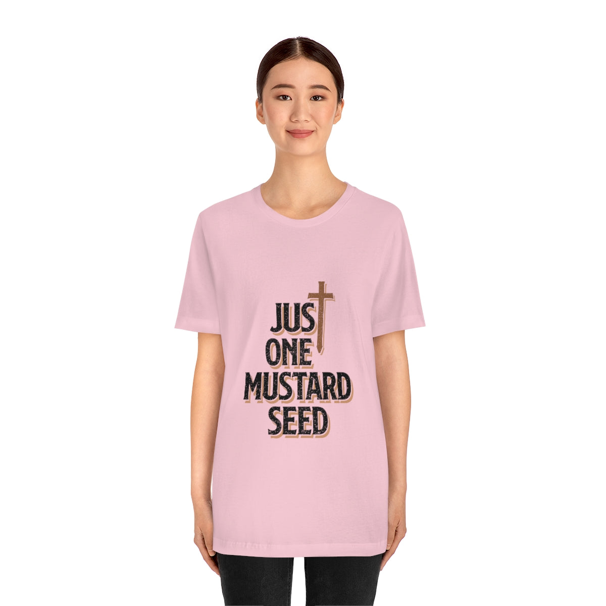 Just One Mustard Seed - Unisex Jersey Short Sleeve Tee