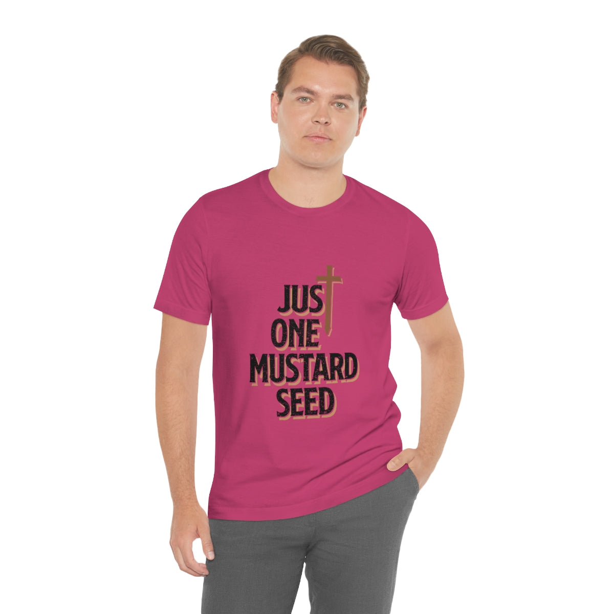 Just One Mustard Seed - Unisex Jersey Short Sleeve Tee