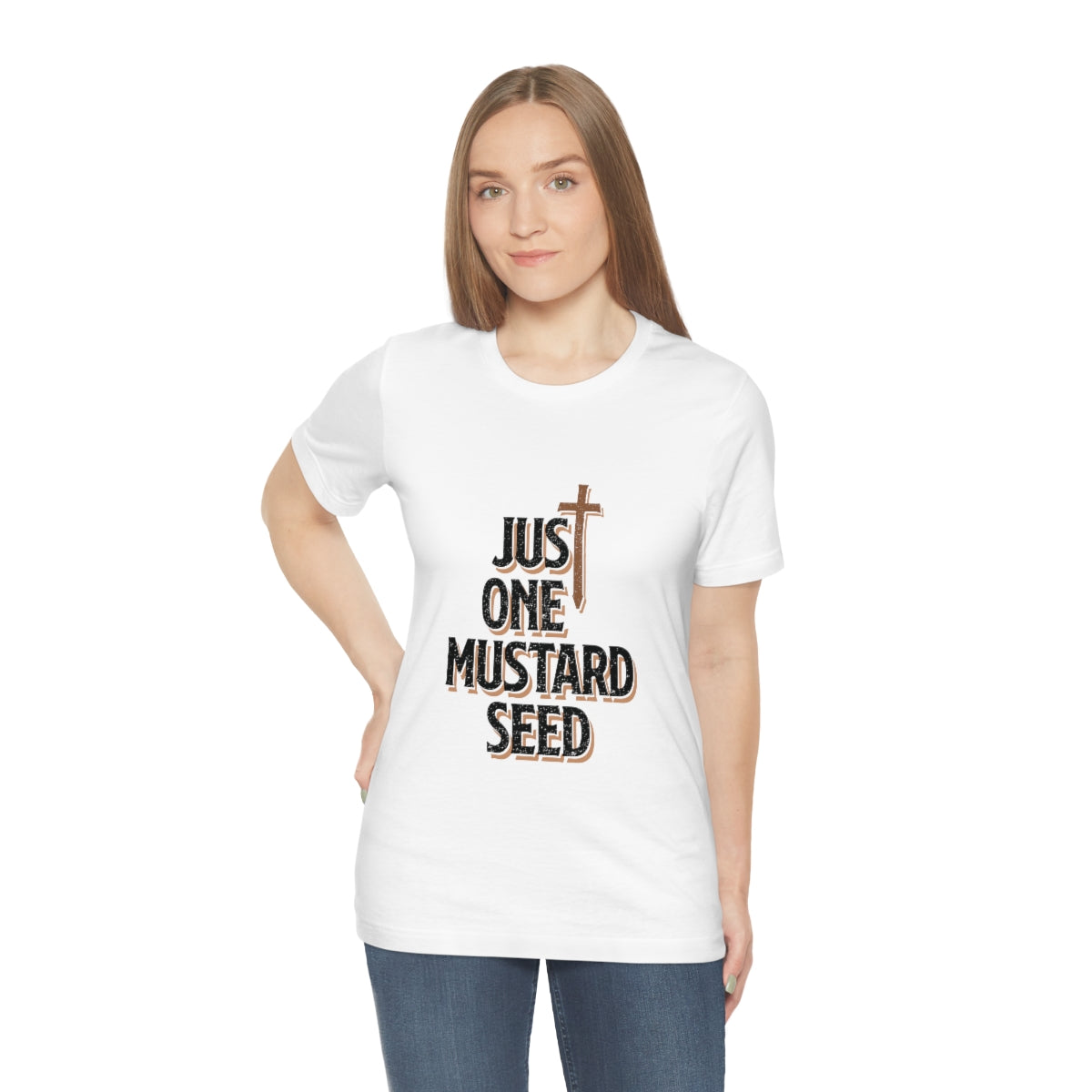 Just One Mustard Seed - Unisex Jersey Short Sleeve Tee