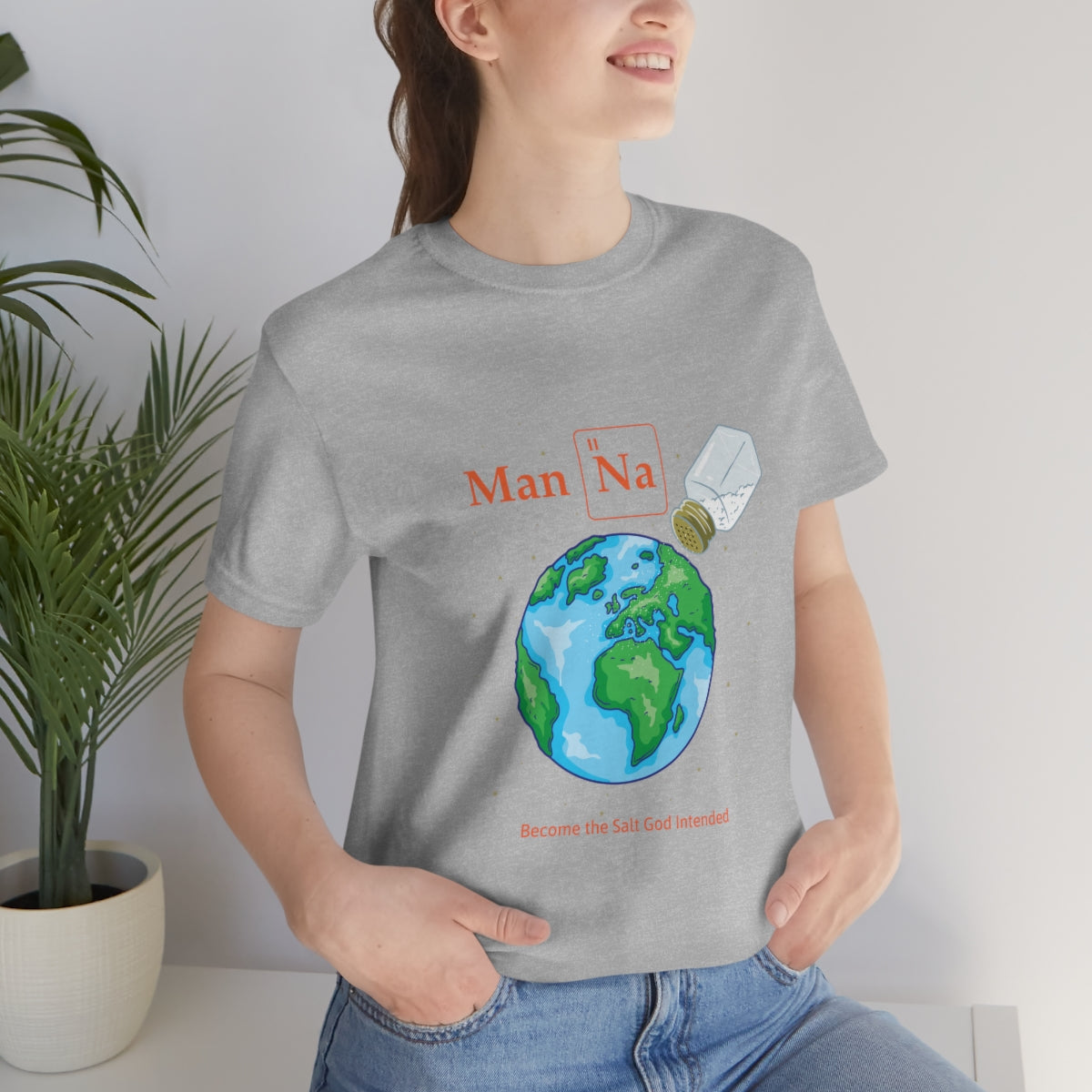 Man Na Unisex Jersey Short Sleeve Tee