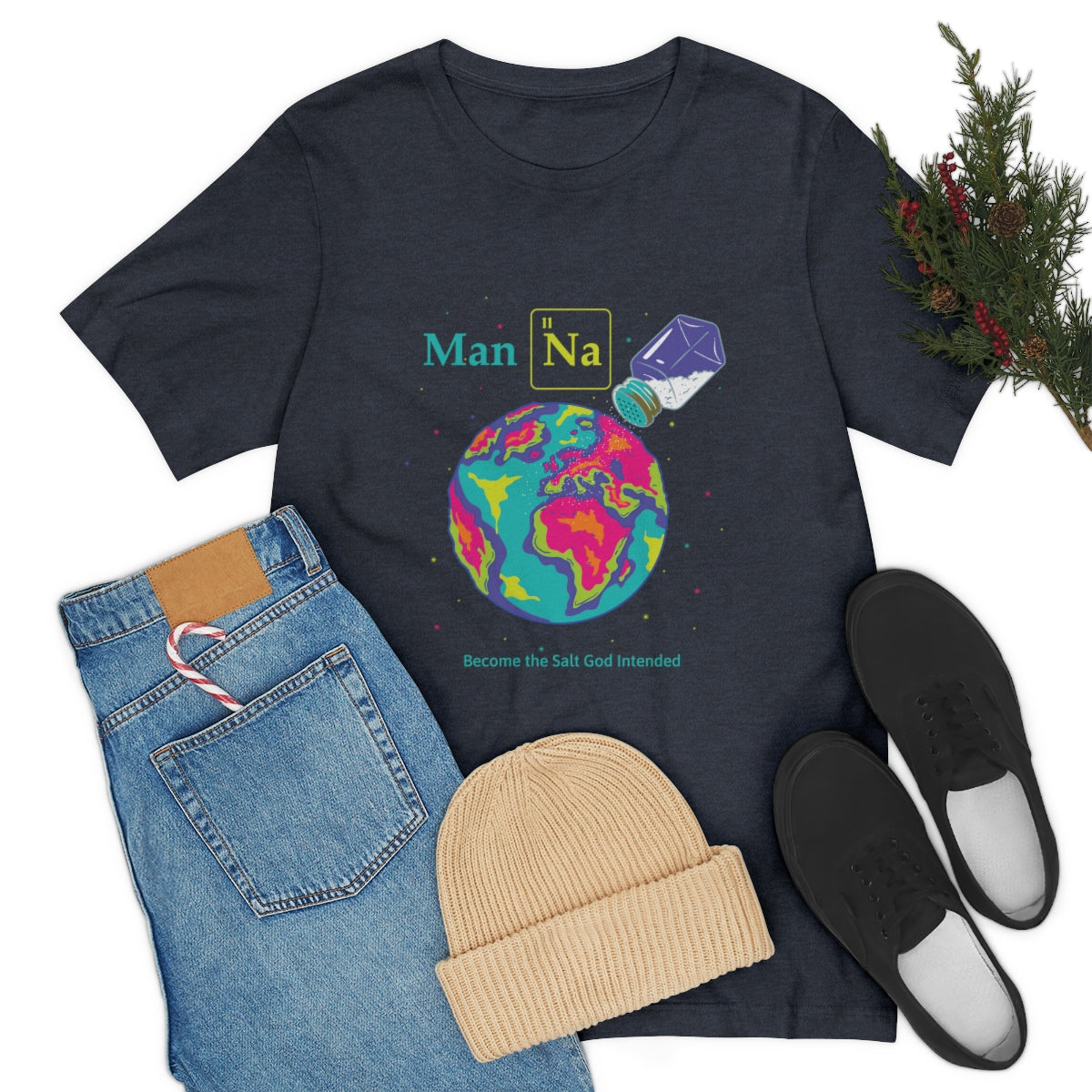 Man Na - Neon II - Unisex Jersey Short Sleeve Tee