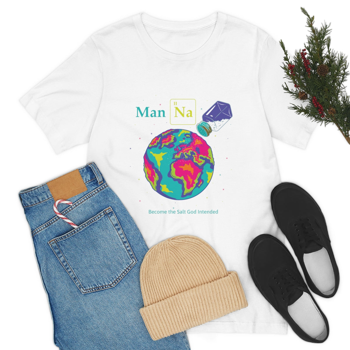 Man Na - Neon II - Unisex Jersey Short Sleeve Tee