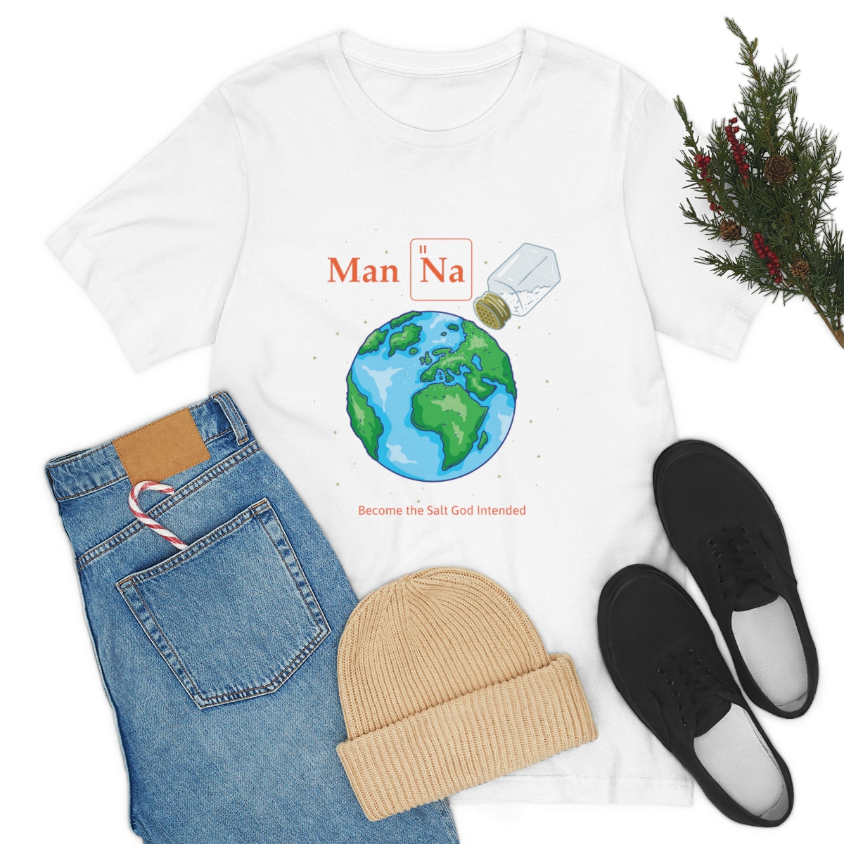 Man Na Unisex Jersey Short Sleeve Tee