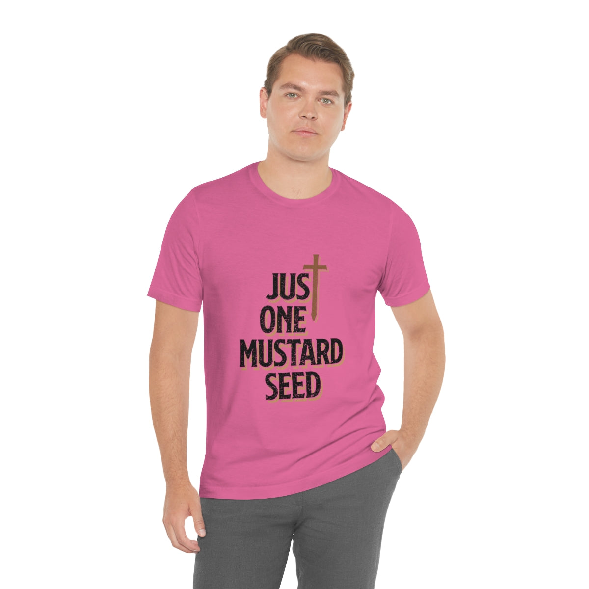 Just One Mustard Seed - Unisex Jersey Short Sleeve Tee