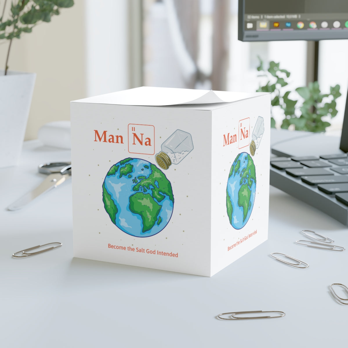 Man Na - Sticky Note Cube