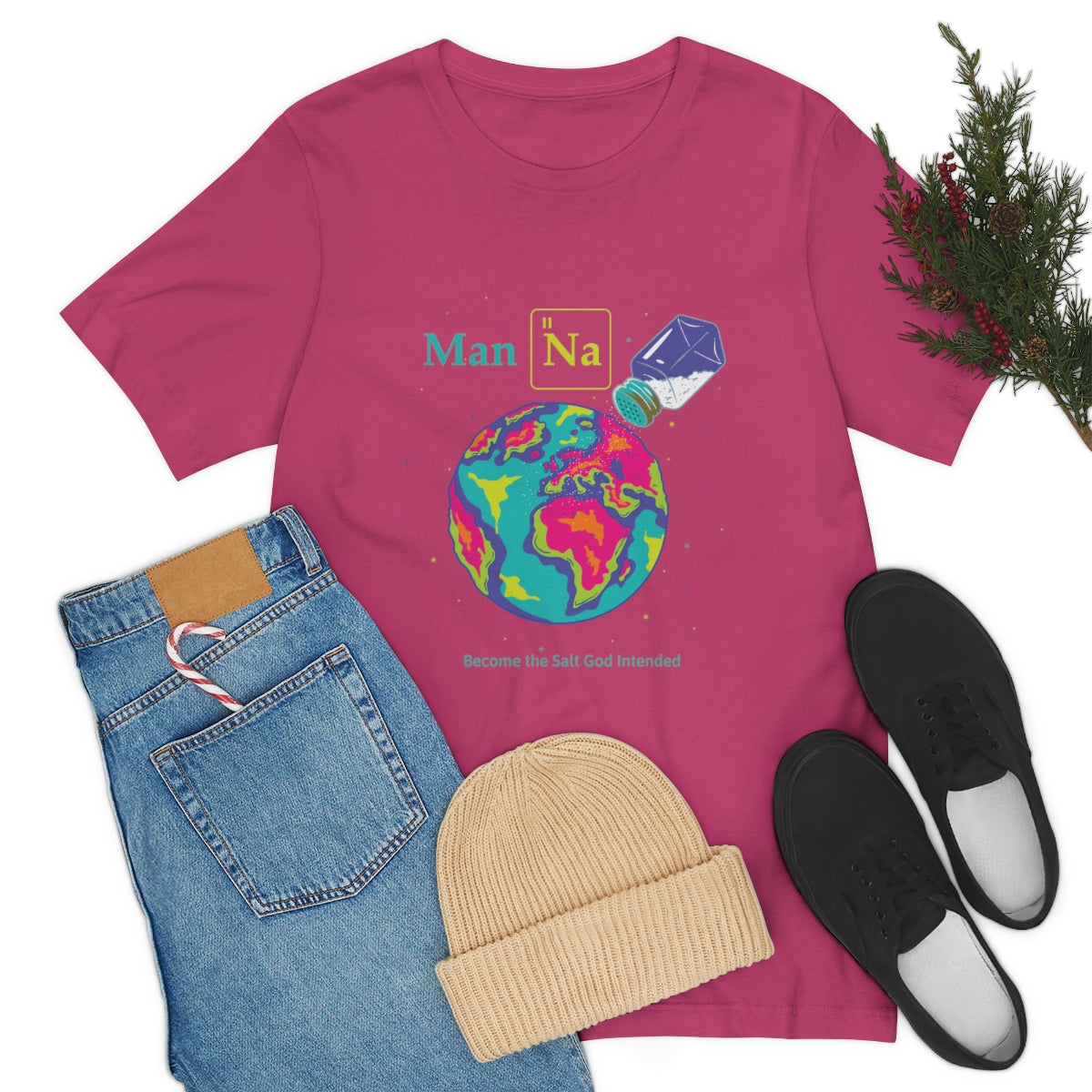 Man Na - Neon II - Unisex Jersey Short Sleeve Tee
