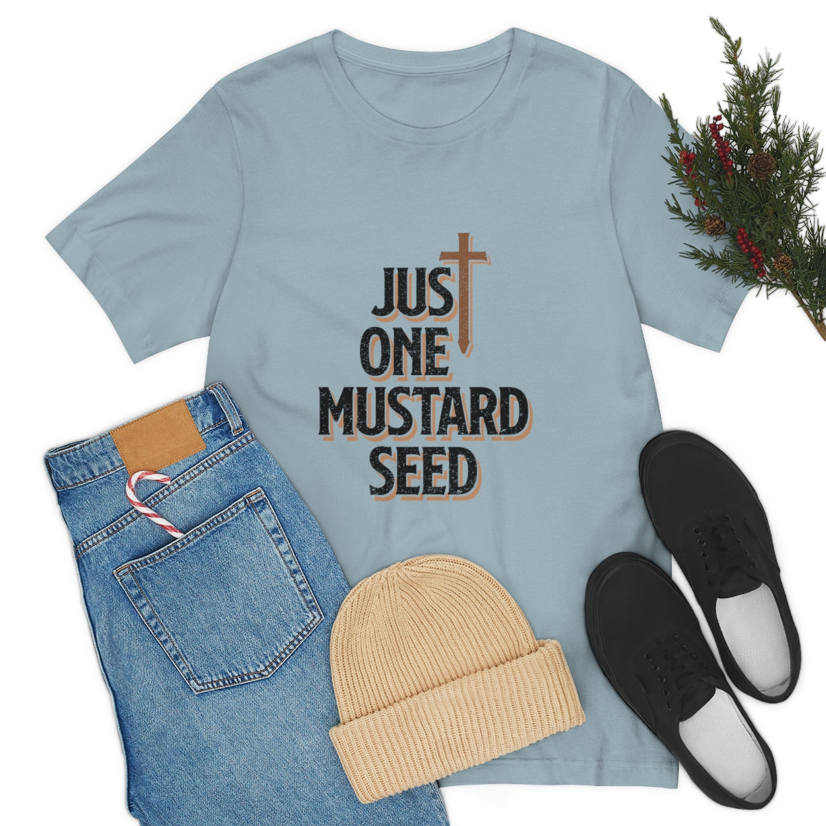 Just One Mustard Seed - Unisex Jersey Short Sleeve Tee
