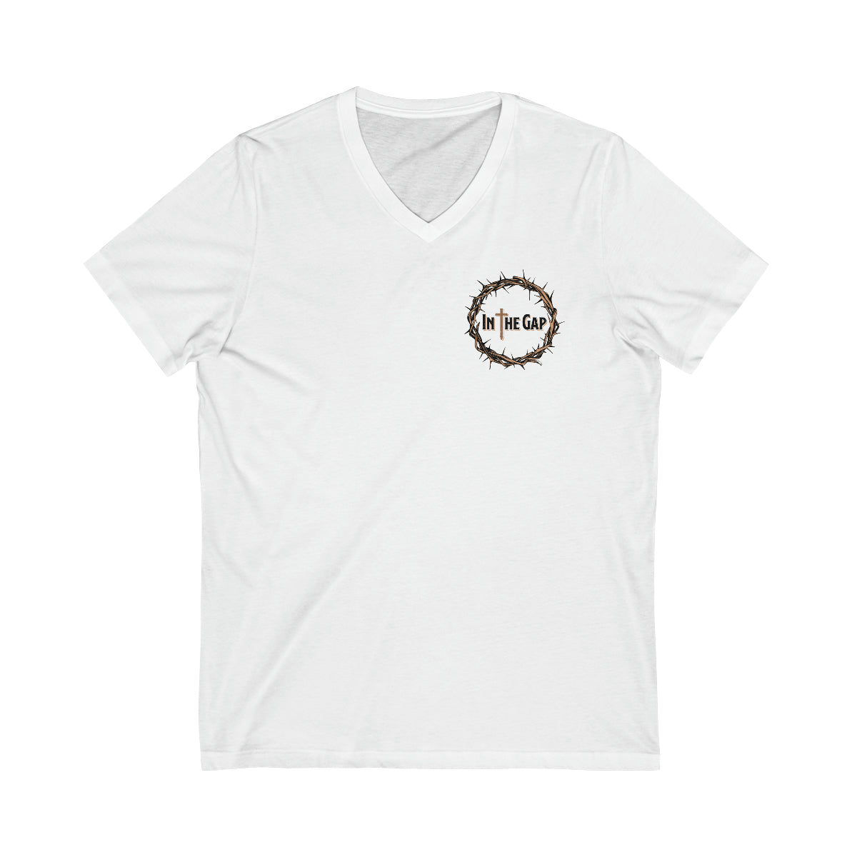 Fisher of Men - Unisex Jersey Short Sleeve V-Neck Tee