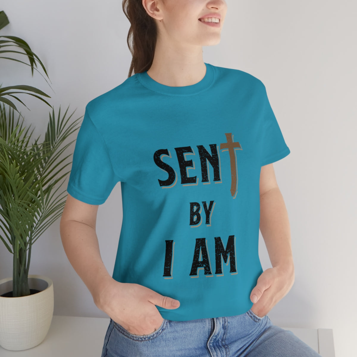 Sent By I Am - Unisex Jersey Short Sleeve Tee