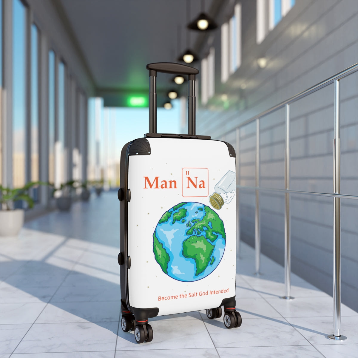 Man Na Suitcase