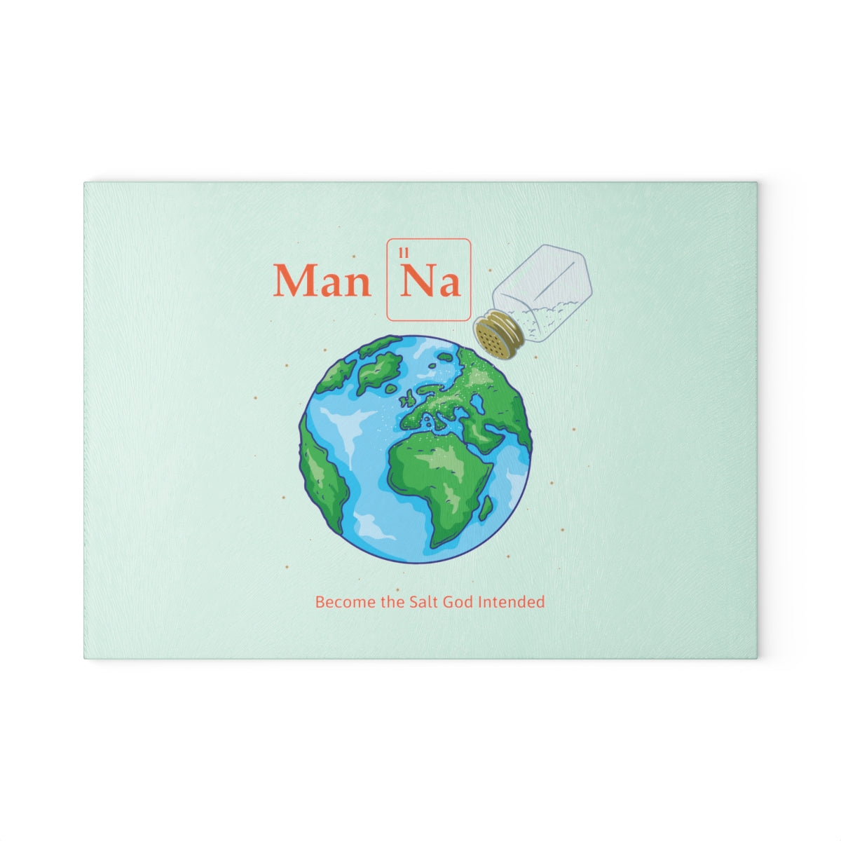 Man Na - Glass Cutting Board