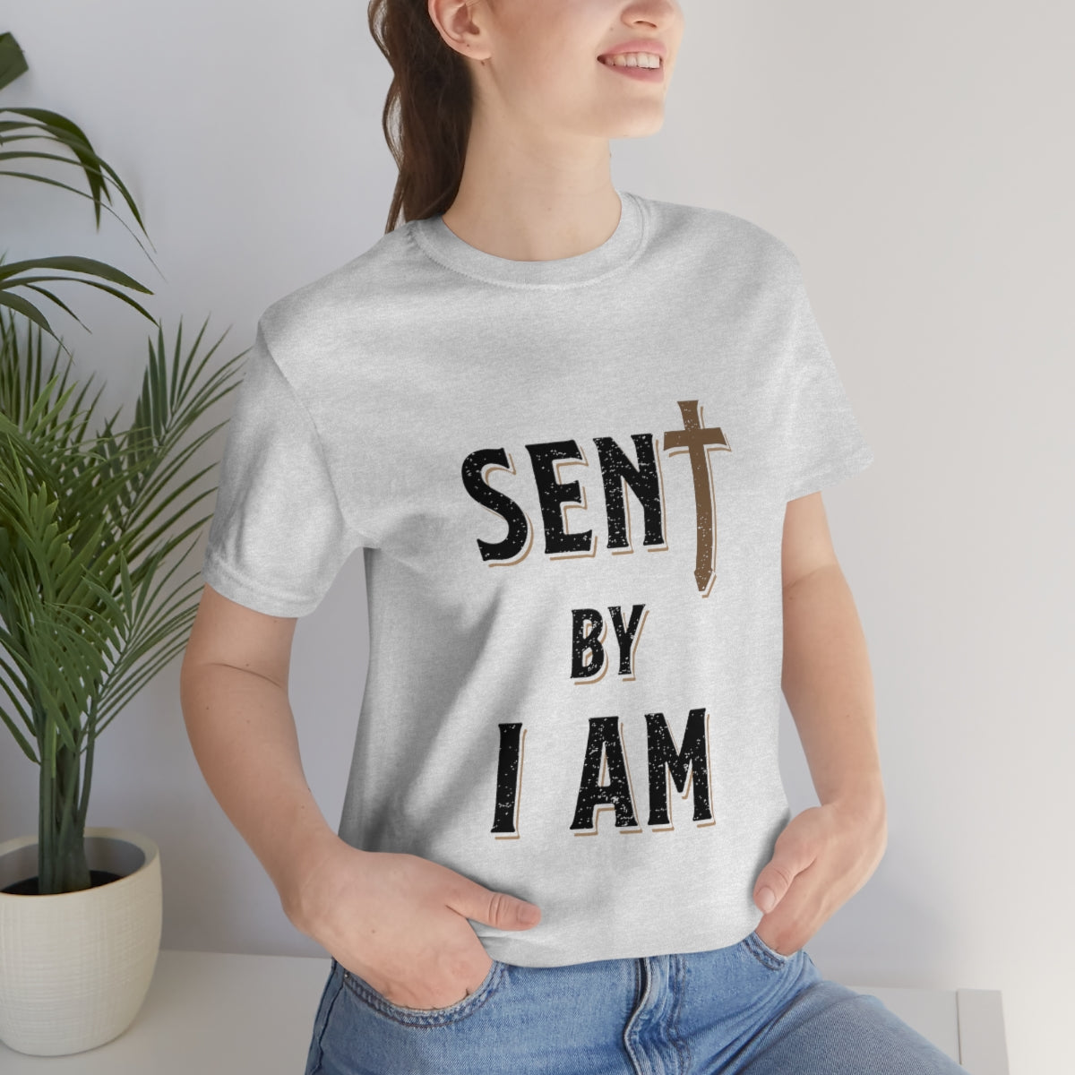 Sent By I Am - Unisex Jersey Short Sleeve Tee