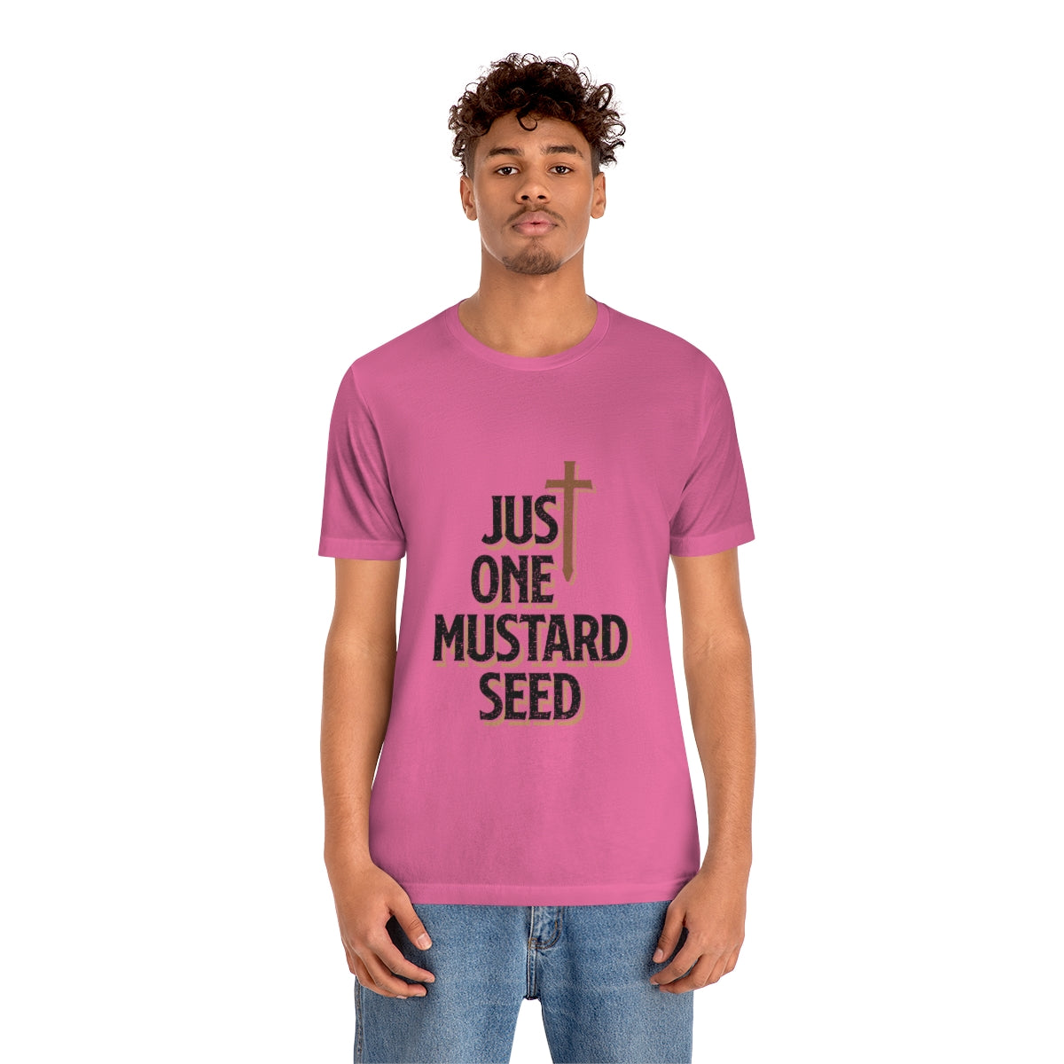 Just One Mustard Seed - Unisex Jersey Short Sleeve Tee