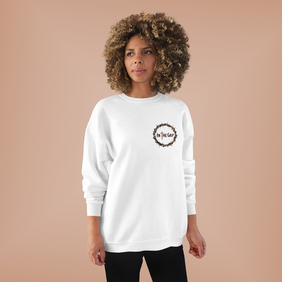 Fisher of Men - Hanes - Unisex EcoSmart® Crewneck Sweatshirt