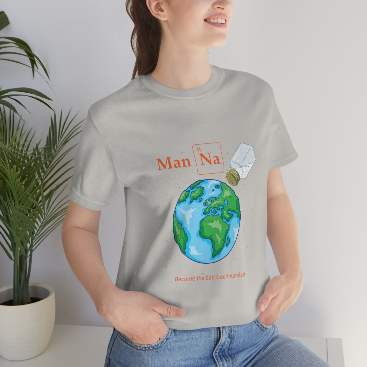 Man Na Unisex Jersey Short Sleeve Tee
