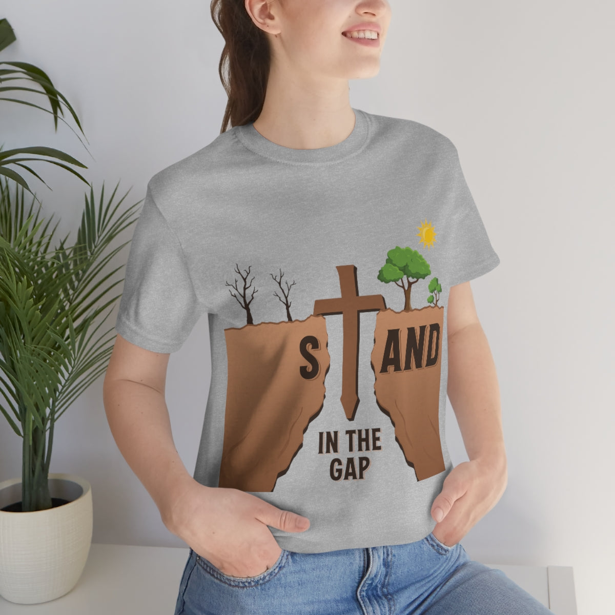 Stand in the Gap - Unisex Jersey Short Sleeve Tee