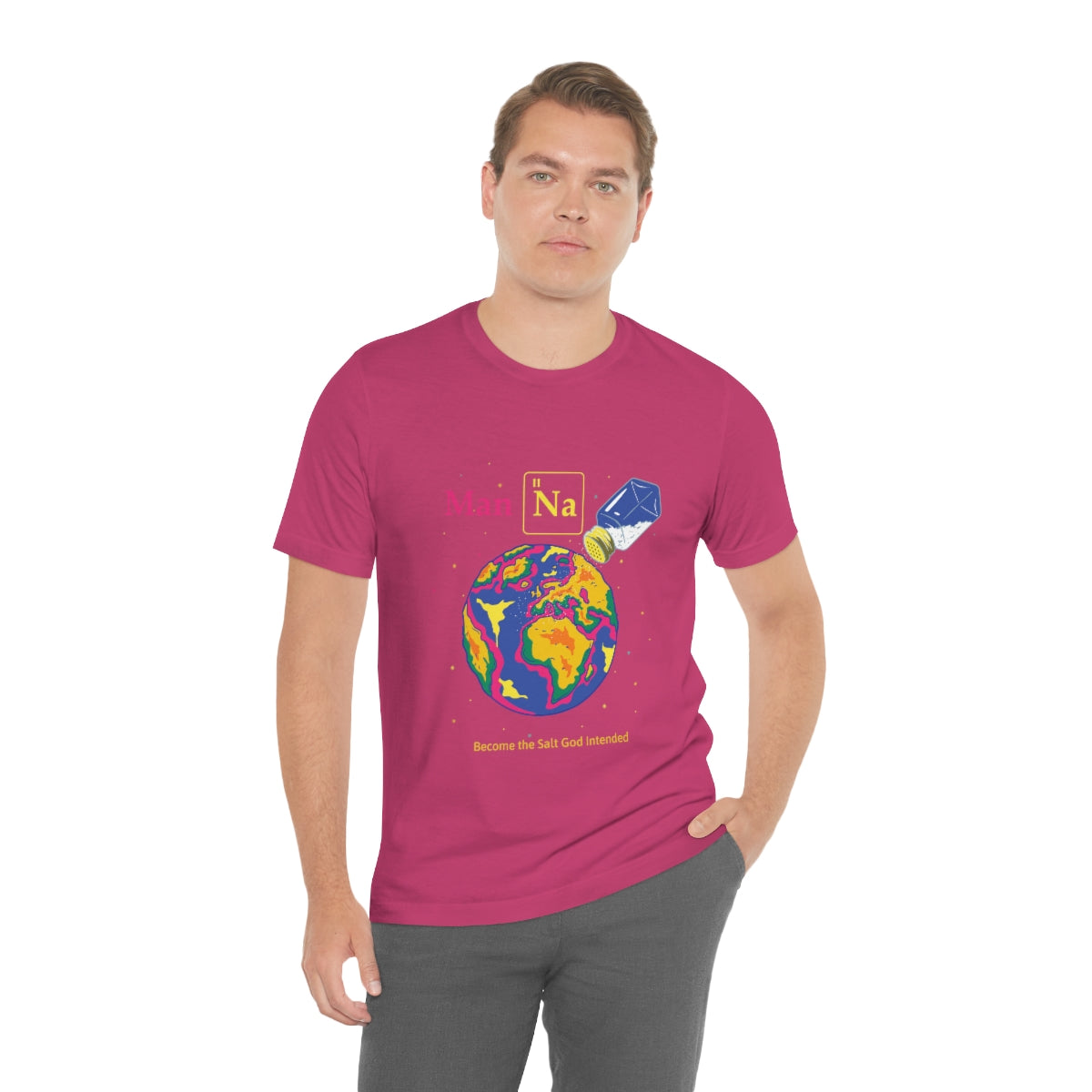 Neon Man Na!!! - Unisex Jersey Short Sleeve Tee