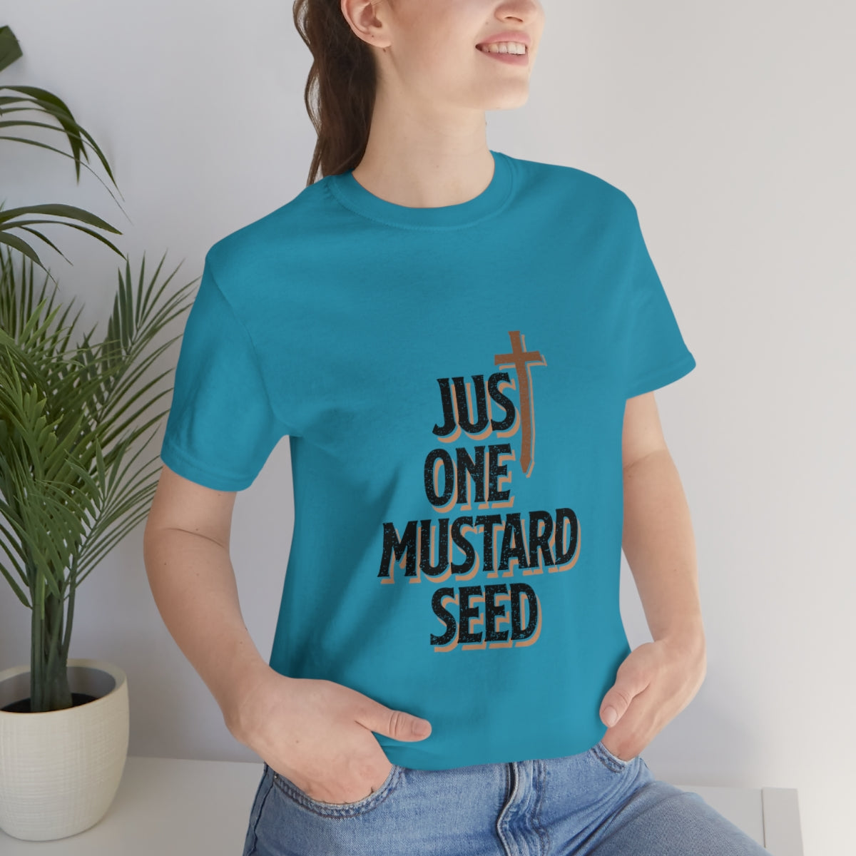Just One Mustard Seed - Unisex Jersey Short Sleeve Tee